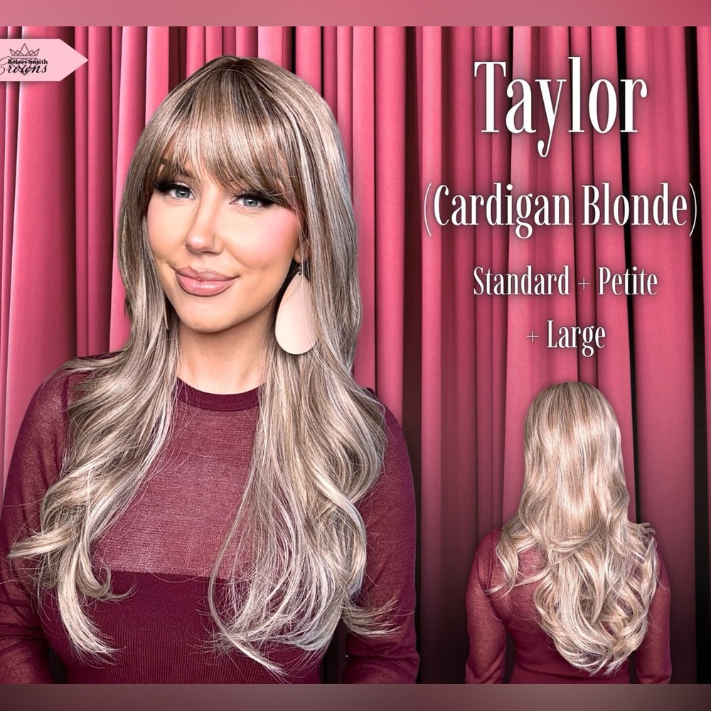 Chelsey Smith Crowns Taylor Cardigan Blonde Wig